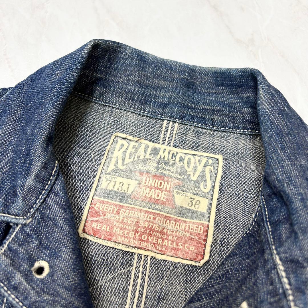 REAL McCOY'S リアルマッコイ バックプリント カバーオール 36