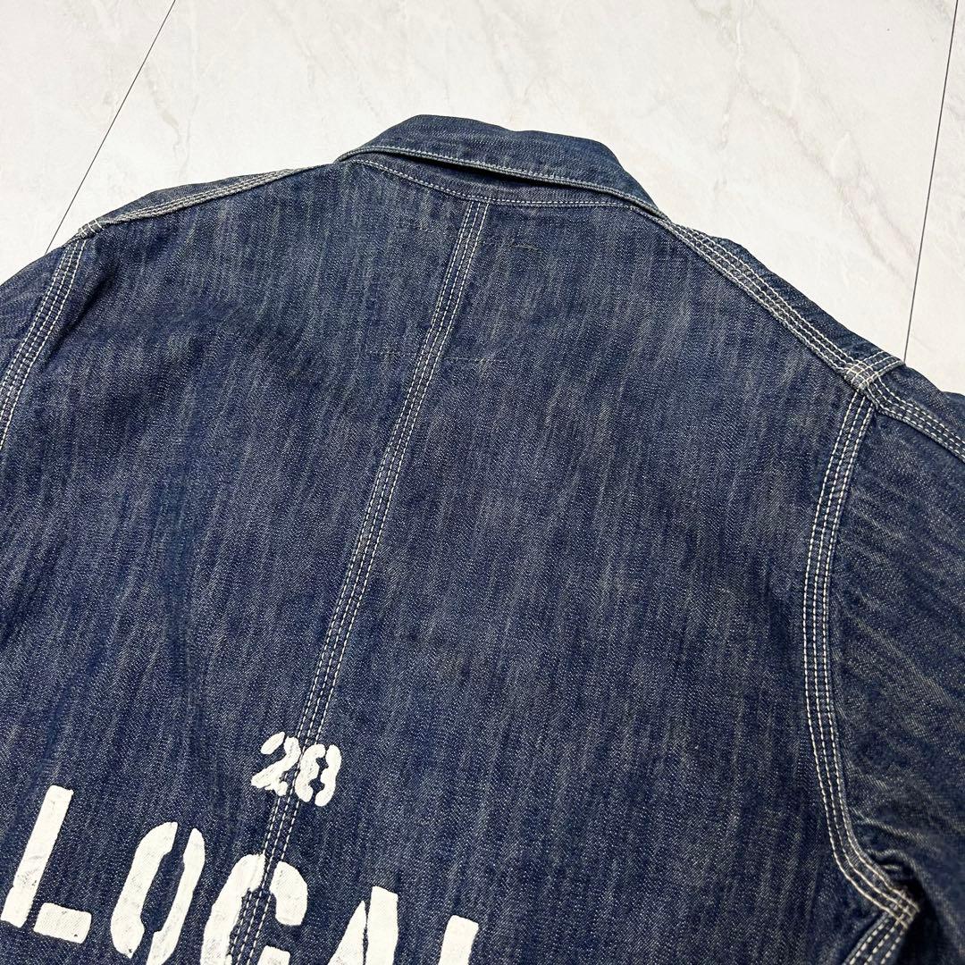 REAL McCOY'S リアルマッコイ バックプリント カバーオール 36