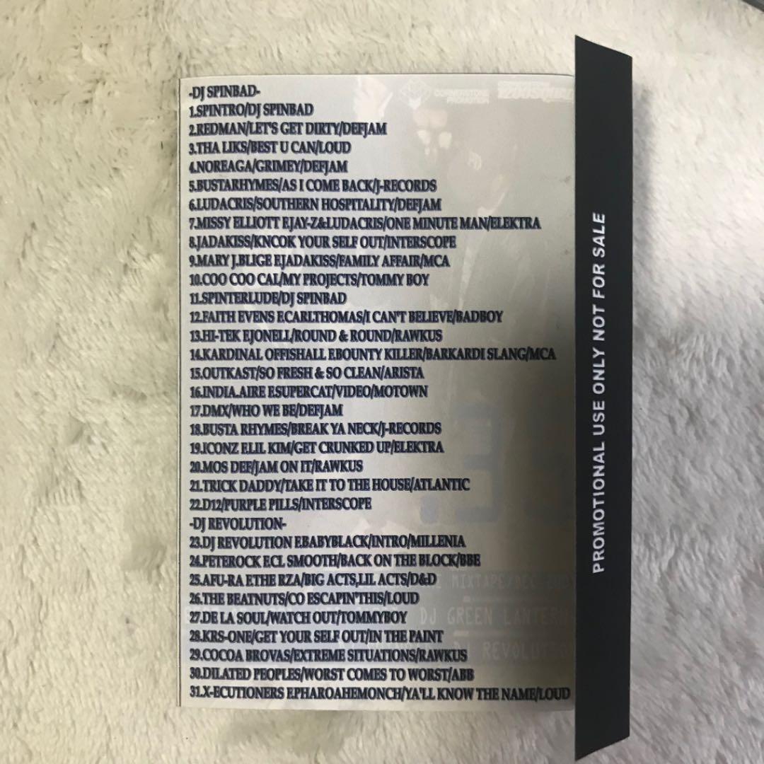 洋楽 DJ SPINBAD & DJ REVOLUTION /BEST OF 2001