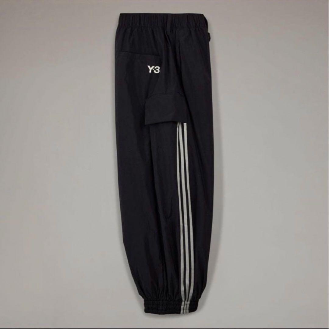 【美品】Y-3 NYL PANT ブラック ナイロンパンツ ワイドパンツ