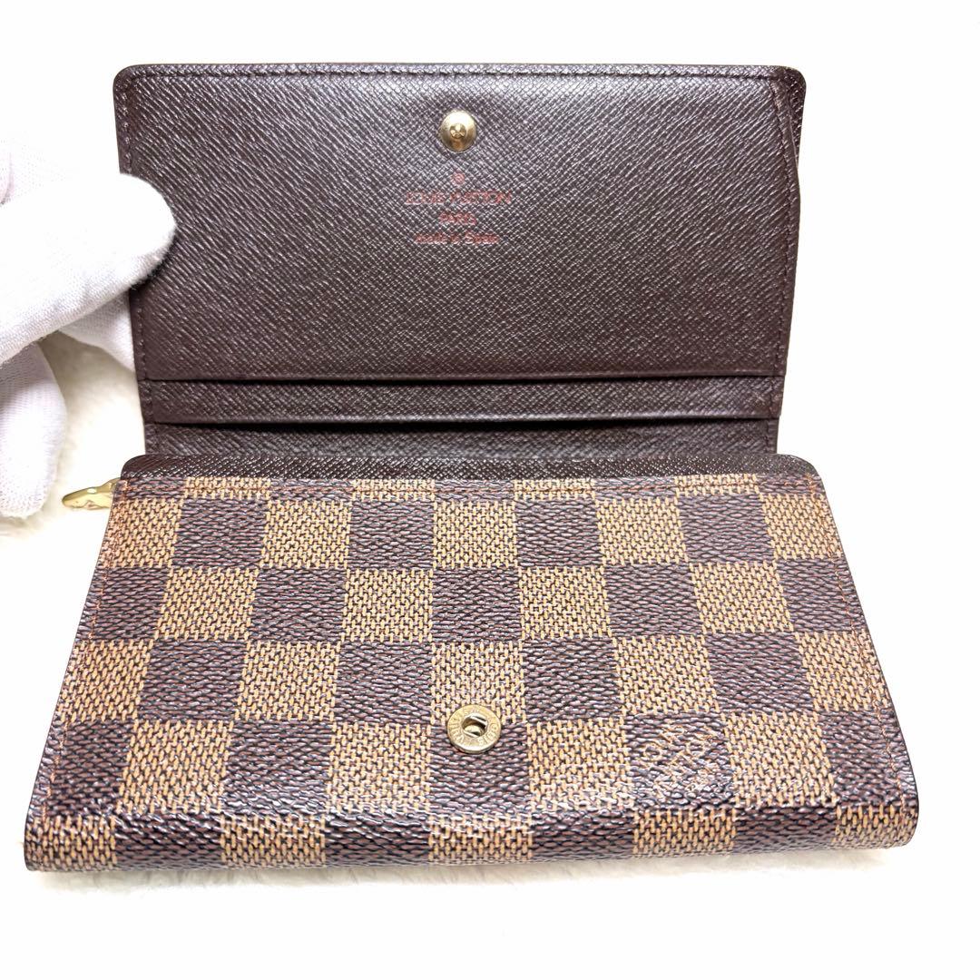 LOUIS VUITTON ルイヴィトン ダミエ 折り財布コンパクトウォレット