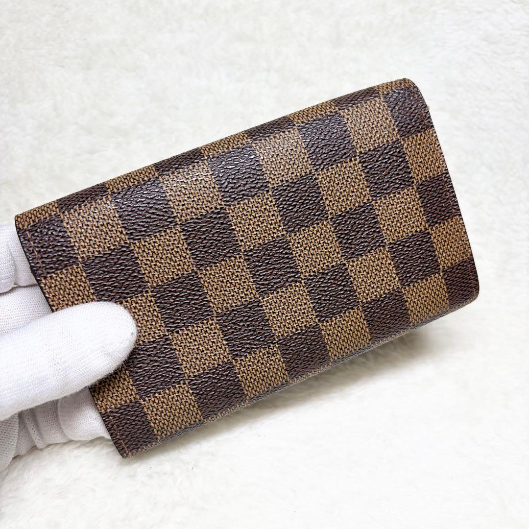 LOUIS VUITTON ルイヴィトン ダミエ 折り財布コンパクトウォレット
