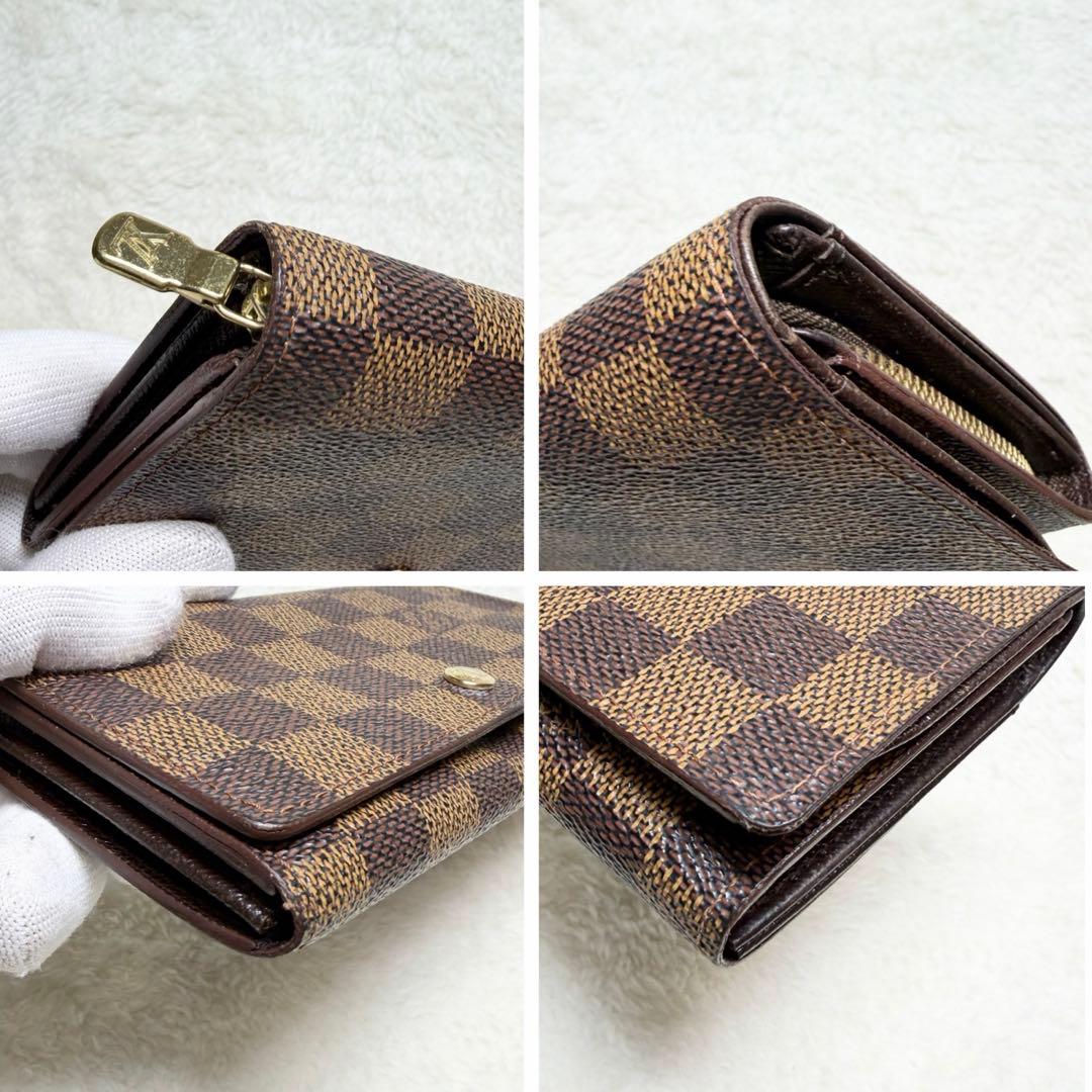 LOUIS VUITTON ルイヴィトン ダミエ 折り財布コンパクトウォレット