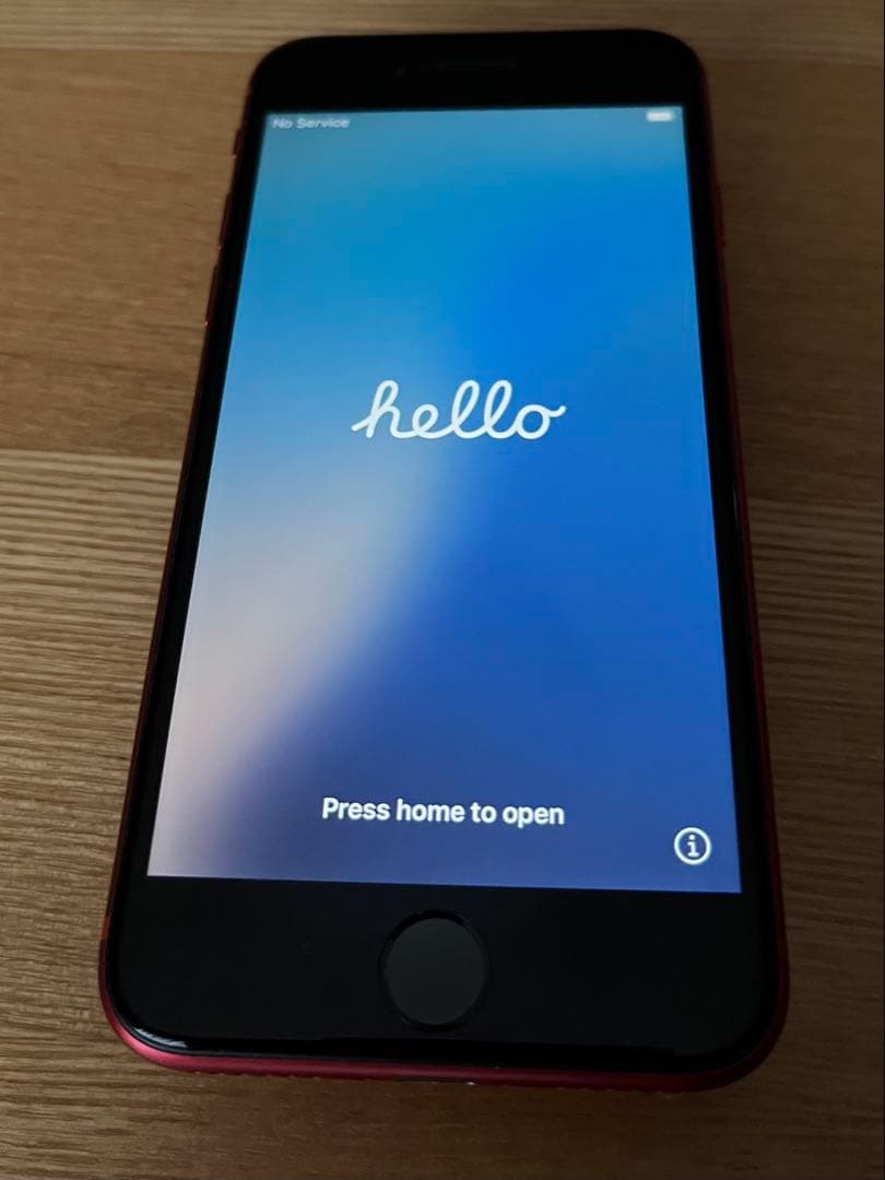 【美品】iPhone SE (第2世代) 128GB レッド SIMフリー