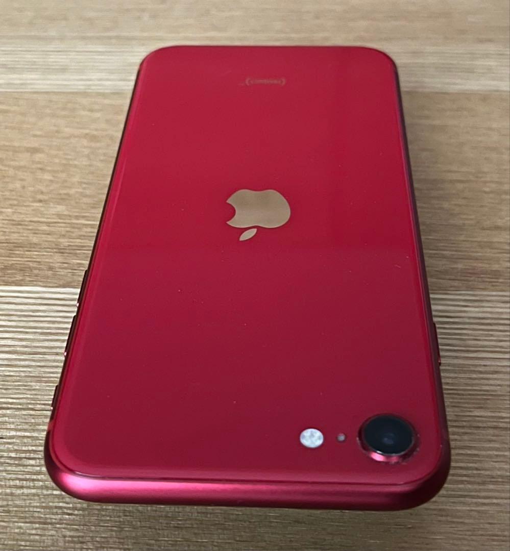 【美品】iPhone SE (第2世代) 128GB レッド SIMフリー