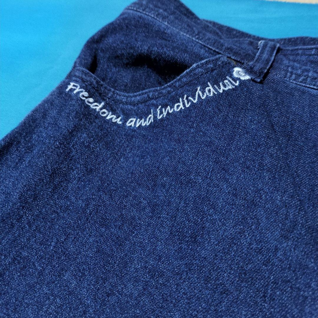 MARY QUANT （新品近）ストレートデニム ダークブルー