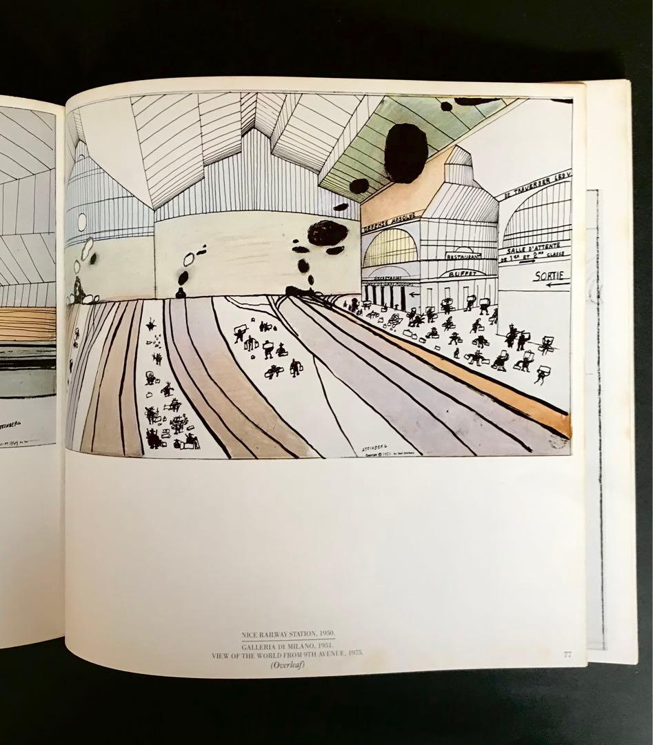 洋書　ソール・スタインバーグ作品集「Saul Steinberg」