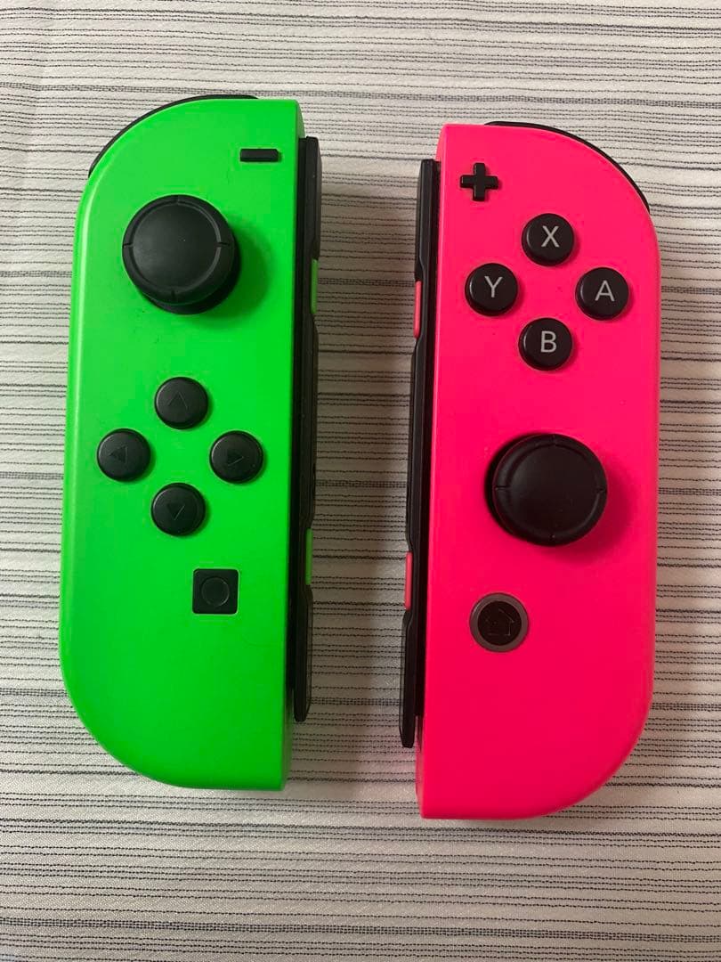 NintendoSwitch 本体ジョイコンストラップ ジャンク品 SDカード