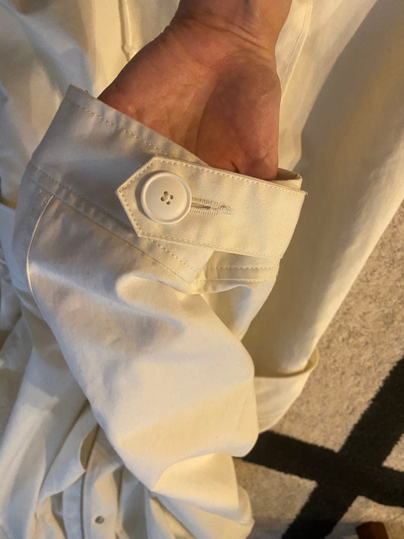 ＜LOEFF＞TCオックス ミリタリー スタンドカラー コート UNISEX