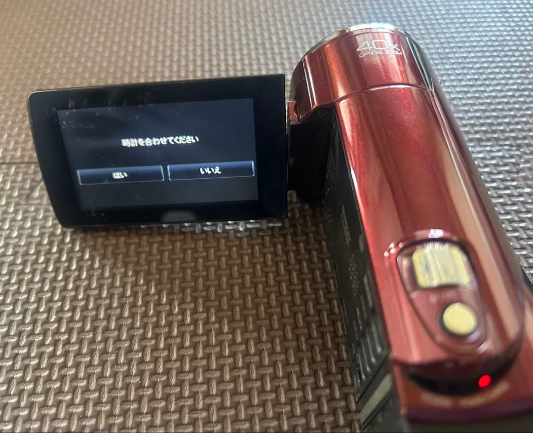JVC GZ-HM670 赤 ビデオカメラ 予備バッテリー付き