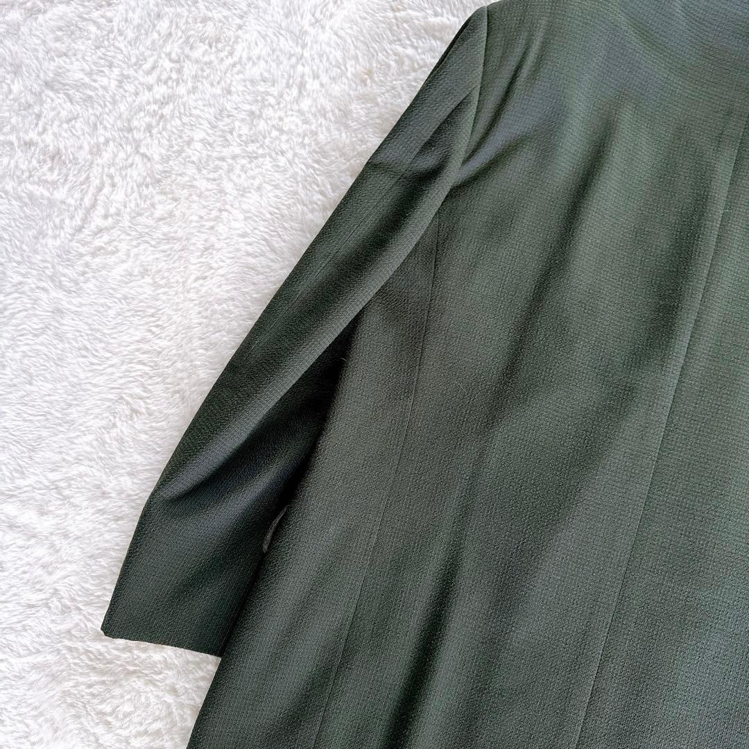 希少✨【GIVENCHY】ダブルテーラードジャケット ウール シルク混 グリーン