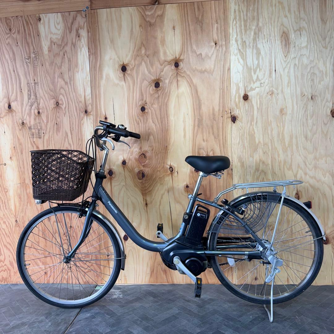 シティタイプ電動アシスト自転車 ブラックバッテリー12ah