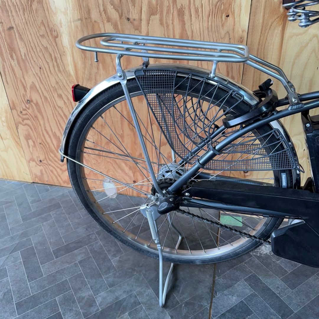 シティタイプ電動アシスト自転車 ブラックバッテリー12ah