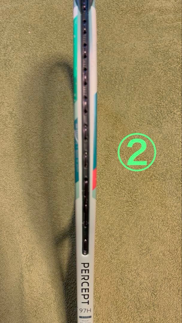 H*y様 入手困難 YONEX PERCEPT 97H G3 330g 海外限定