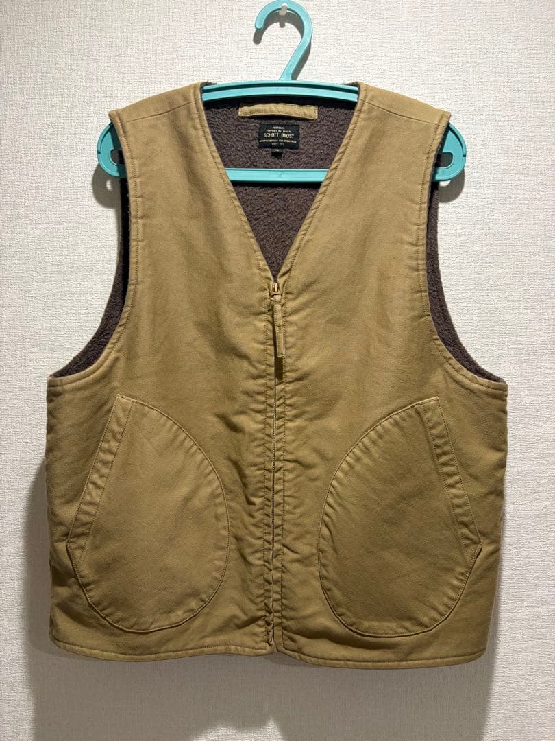 schottショットCIVILIAN DECK VESTシビリアン デッキベスト