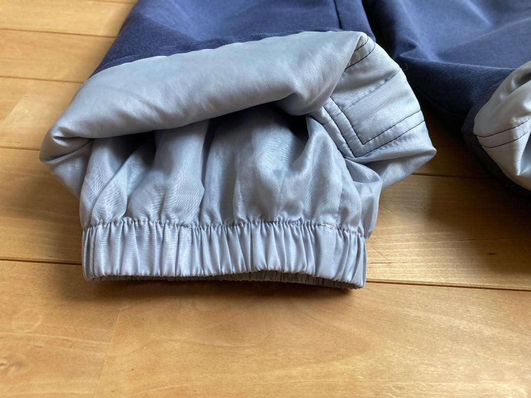 DESCENTE(デサント) スキーウェア上下セット(子ども用) 白紺色