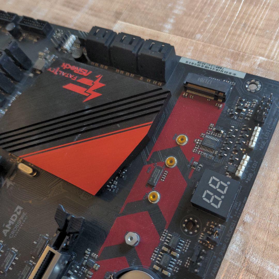 CPU AMD Ryzen 7 1800X ASRock マザーボード セット