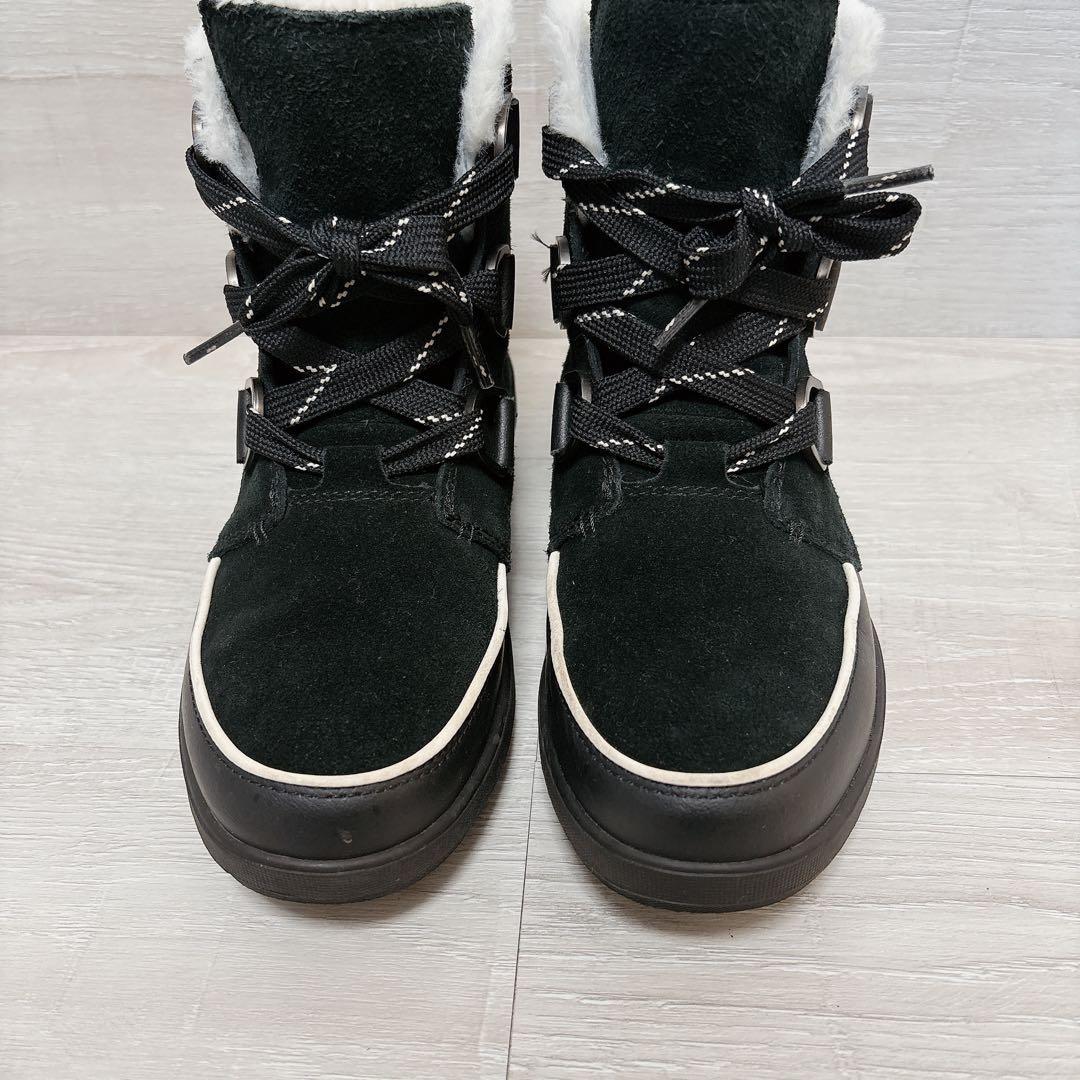 ⭐美品⭐ソレル SOREL ティボリ 4 ブーツ 黒 23.5㎝ 防寒 防水
