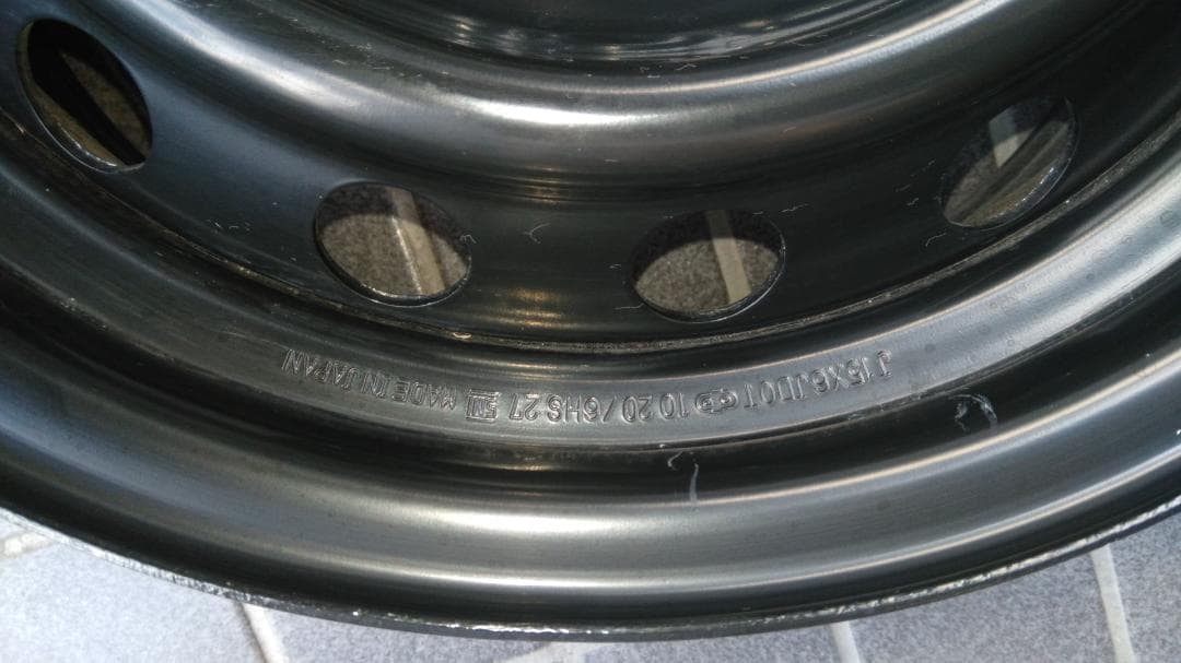 トヨタ純正ハイエース用15インチ ホイール NEW 15X6J 4H