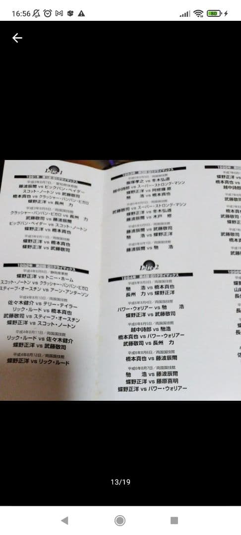 【新日本】HYPER HISTORY of G1CLIMAX1991〜2000