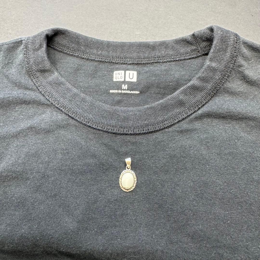 【ホワイトバッファロー】silver925 ネックレストップ