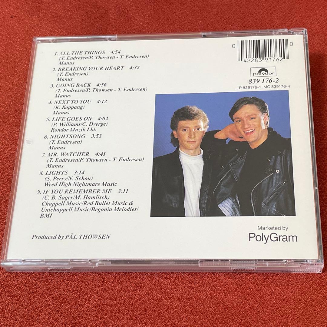北欧AOR名盤◆THOWSEN/ENDRESEN/LIFE GOES ON