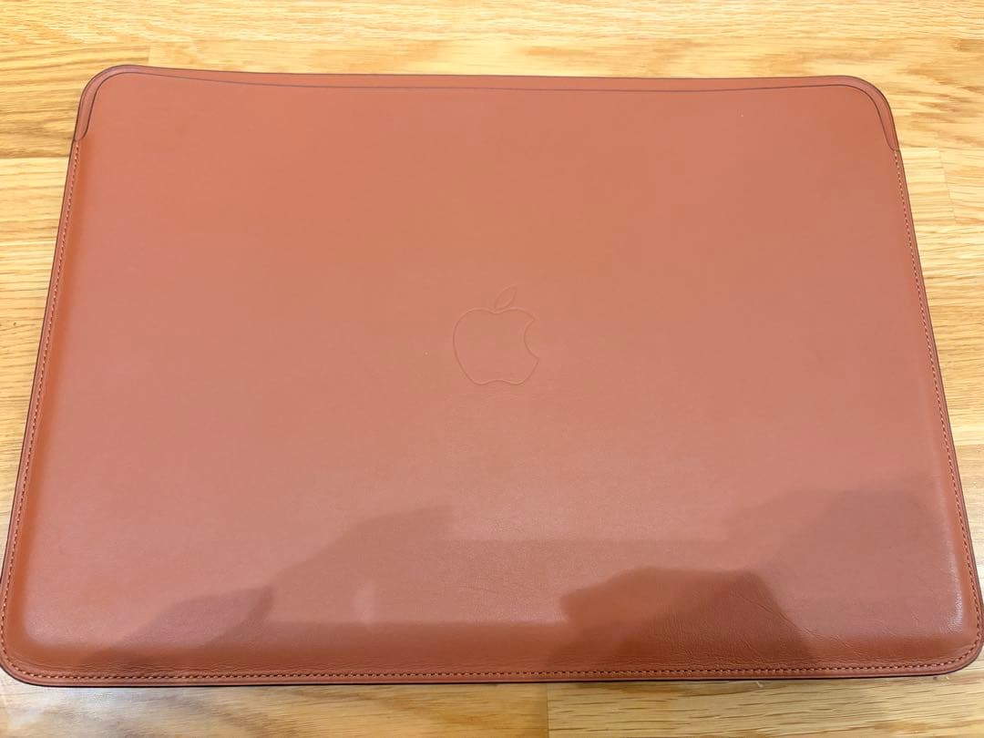 【美品】Apple 純正　レザースリーブ　13インチ