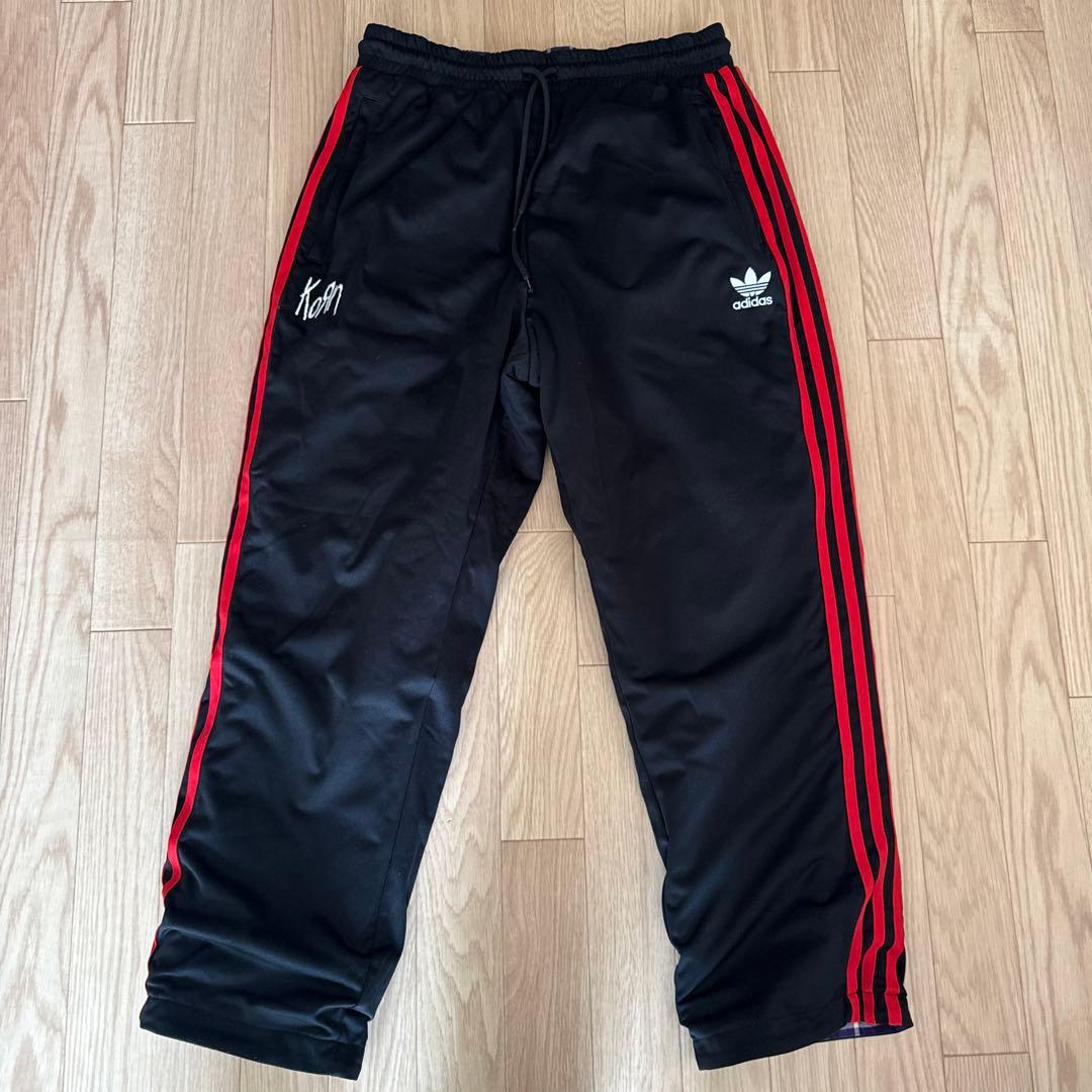adidas x Korn リバーシブル トラックパンツ M