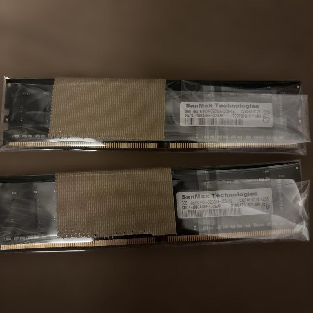 SanMax DDR4 8GB×2 SMD4-UB46GME-32AAR(04