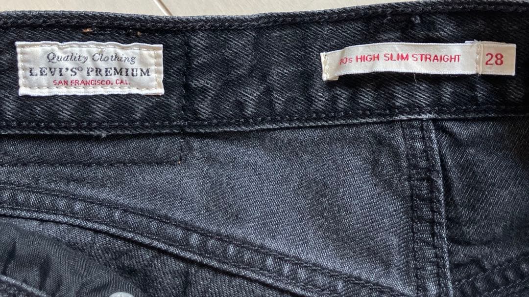 ピ*ノ様 LEVI'S PREMIUM 1st ブラック 大戦復刻　FJ &デニ