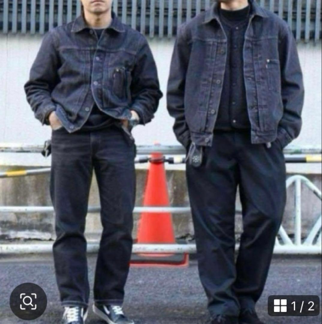 ピ*ノ様 LEVI'S PREMIUM 1st ブラック 大戦復刻　FJ &デニ
