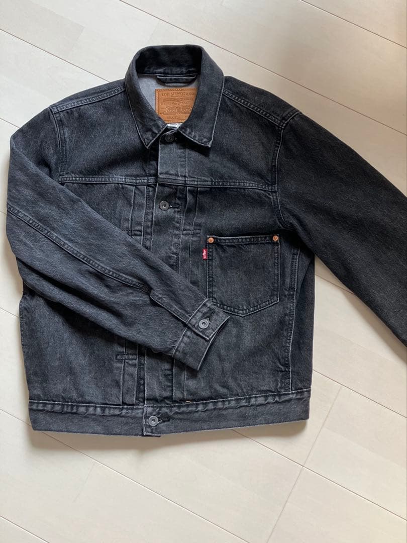 ピ*ノ様 LEVI'S PREMIUM 1st ブラック 大戦復刻　FJ &デニ