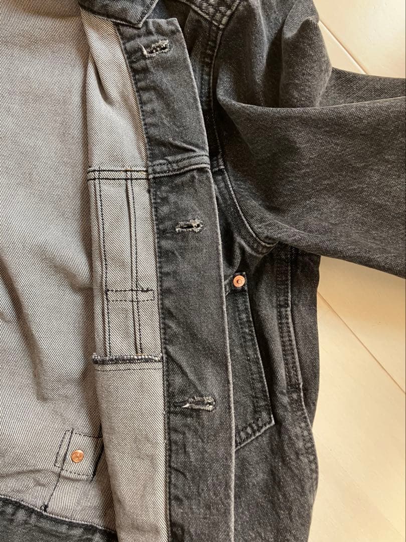 ピ*ノ様 LEVI'S PREMIUM 1st ブラック 大戦復刻　FJ &デニ