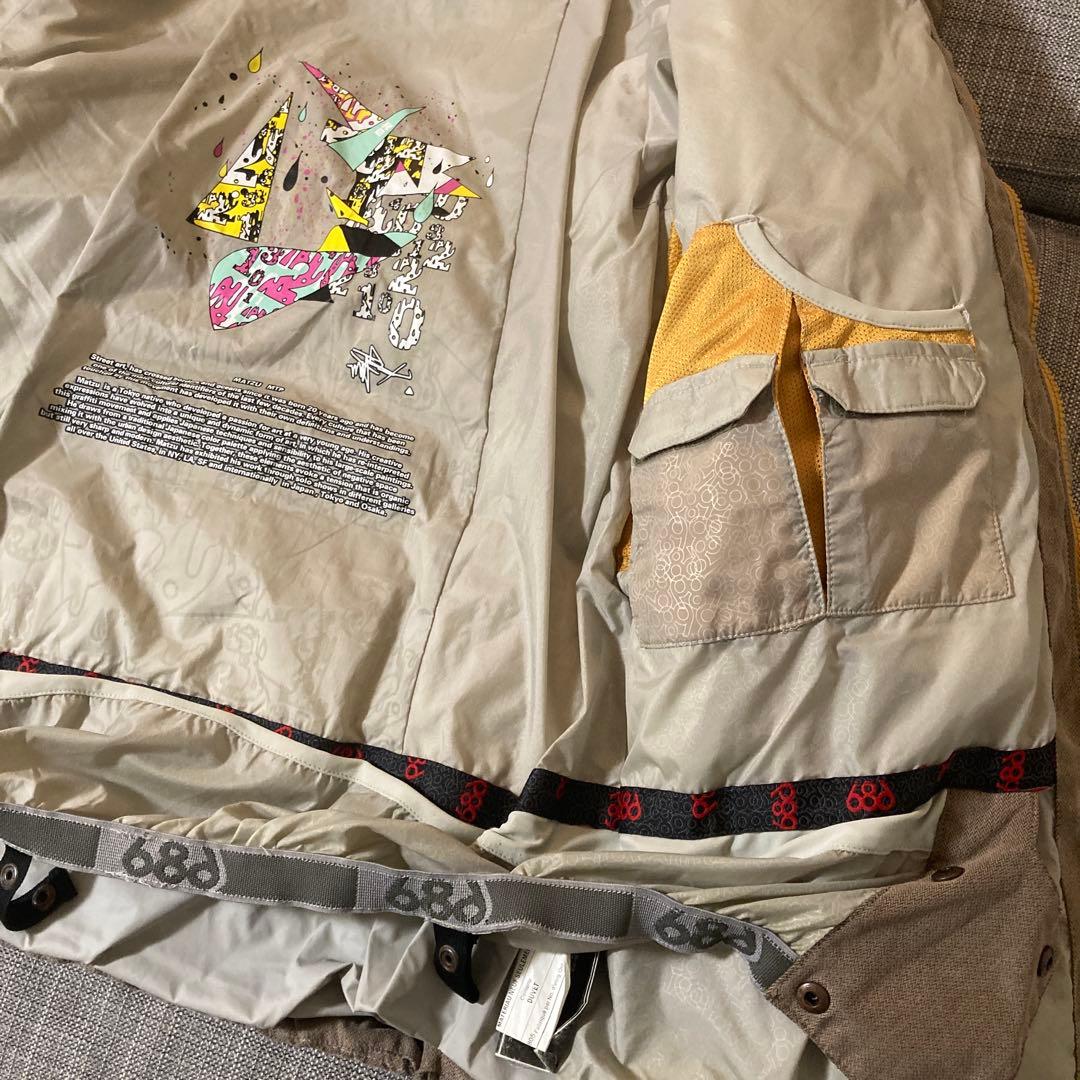 686 シックスエイトシックス スノーボードウェア