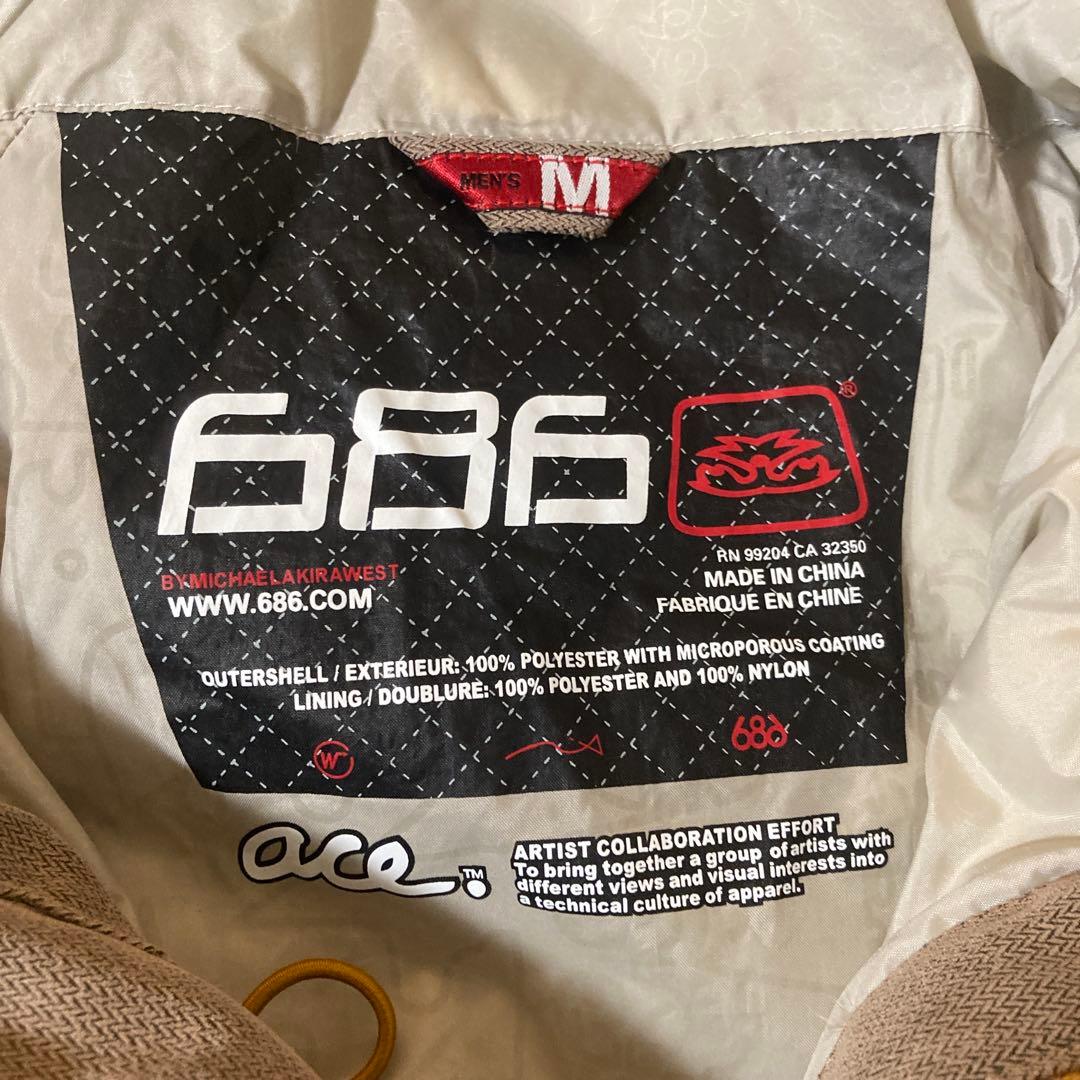 686 シックスエイトシックス スノーボードウェア