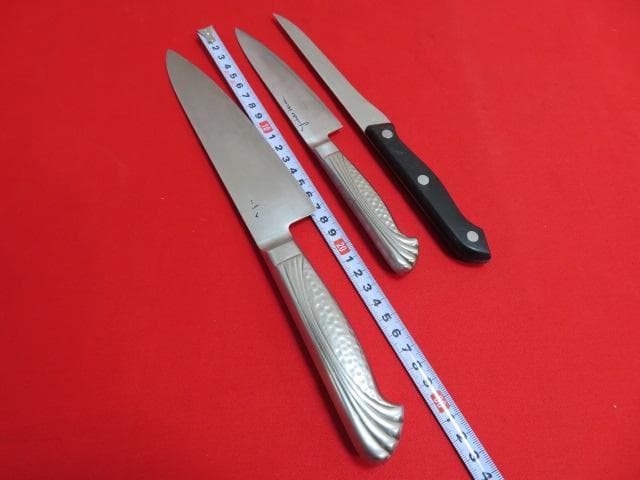 焼*オ様 【ee1913/8】キッチン用品　包丁いろいろ6本まとめてセット　砥石