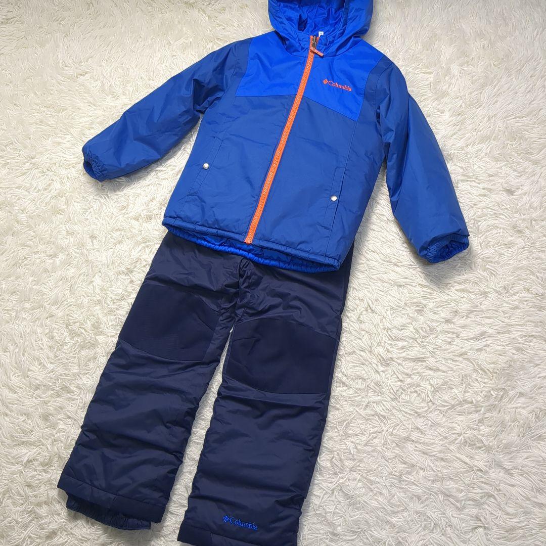 【columbia✨XS 120cm】スキー スノー ウェア セットアップ 上下