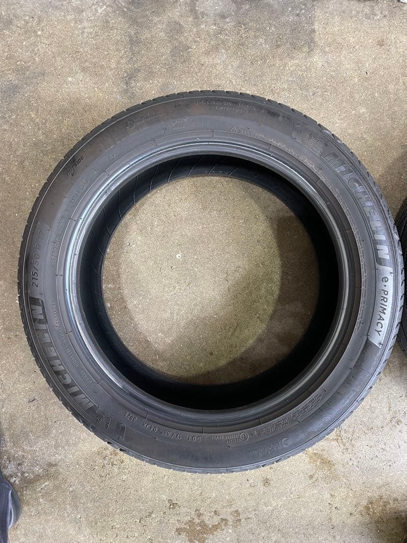 ミシュラン e•PRIMACY 215/50R17 中古品 タイヤ3本セット