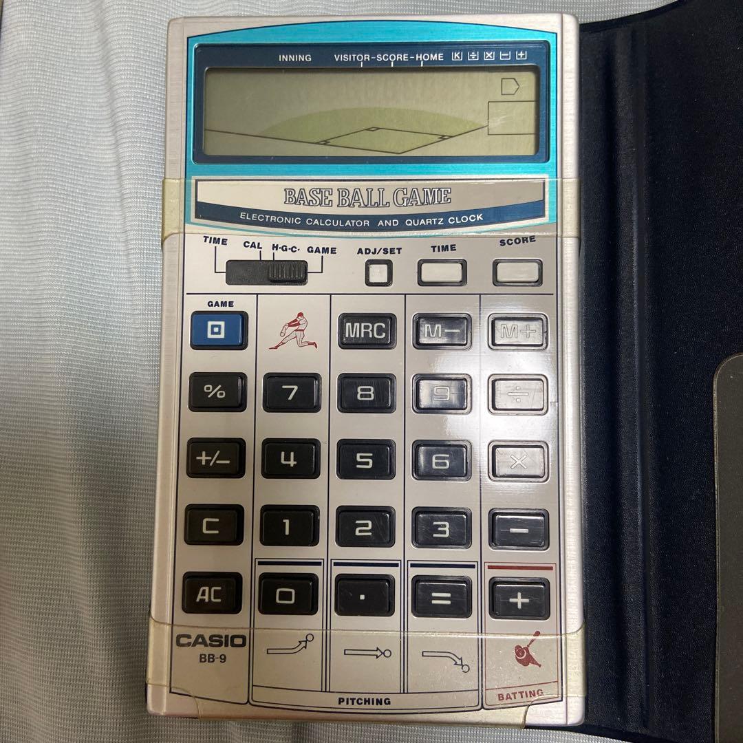 CASIO BB-9 ゲームウォッチ　BASEBALL GAME 野球