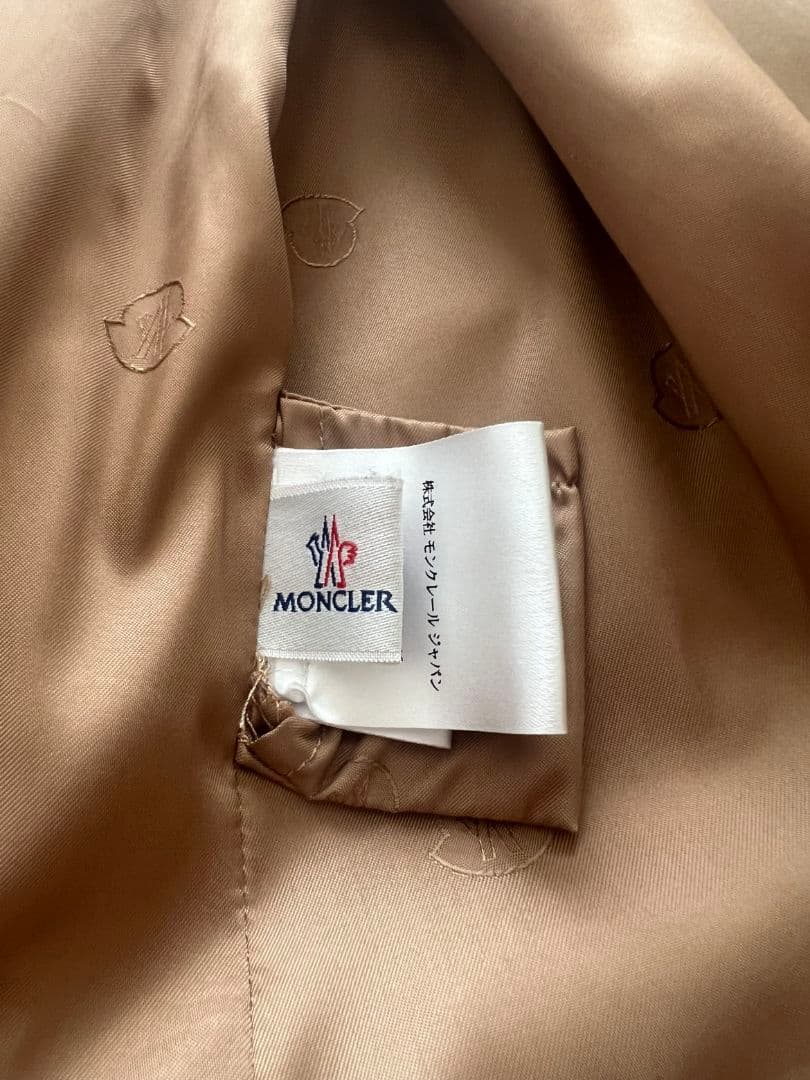 MONCLER　モンクレール　トレンチコート　ベージュ　0 春秋