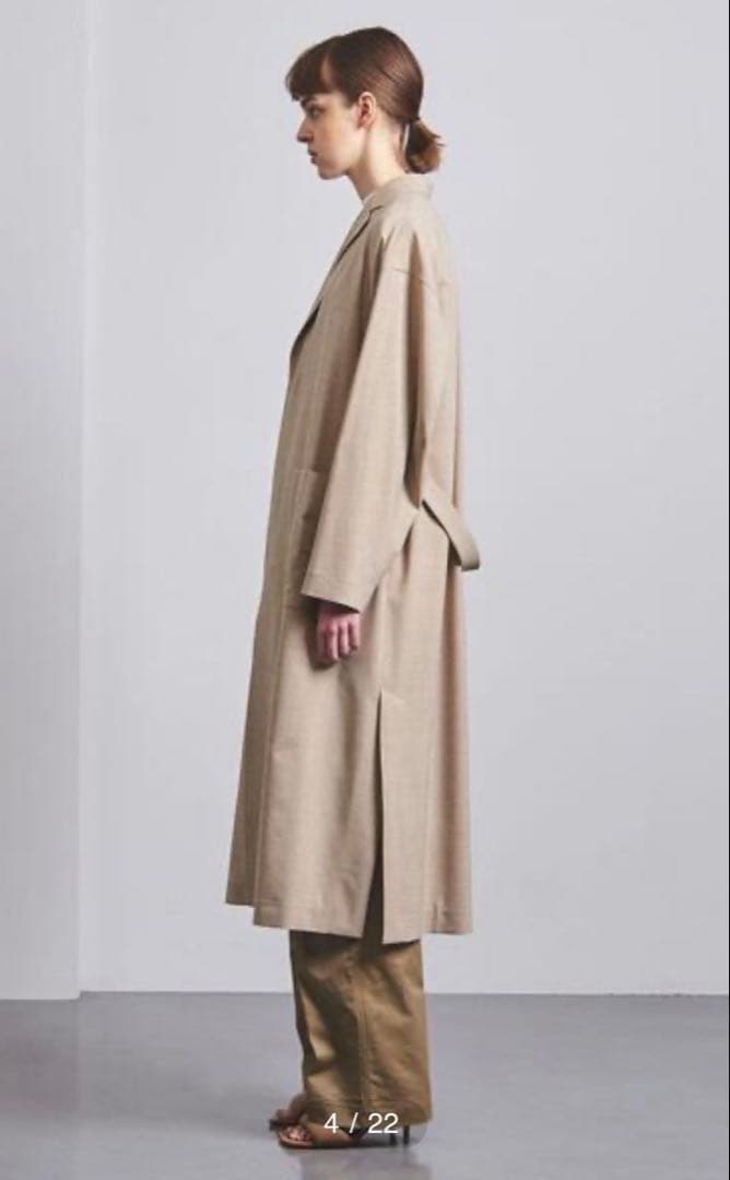 ジャケット・アウター 2021ss HYKE stretch tropical shop coat