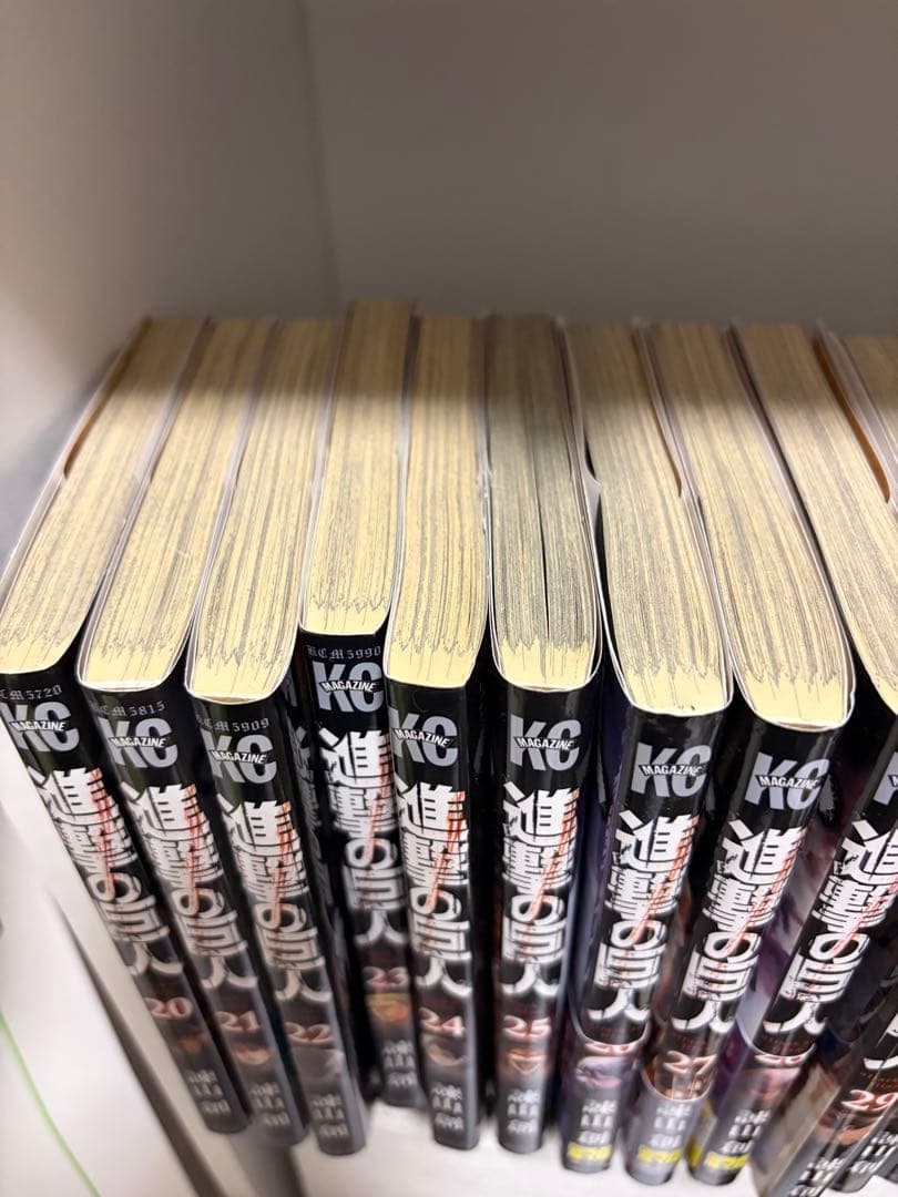 【初版多数】進撃の巨人 全34巻セット