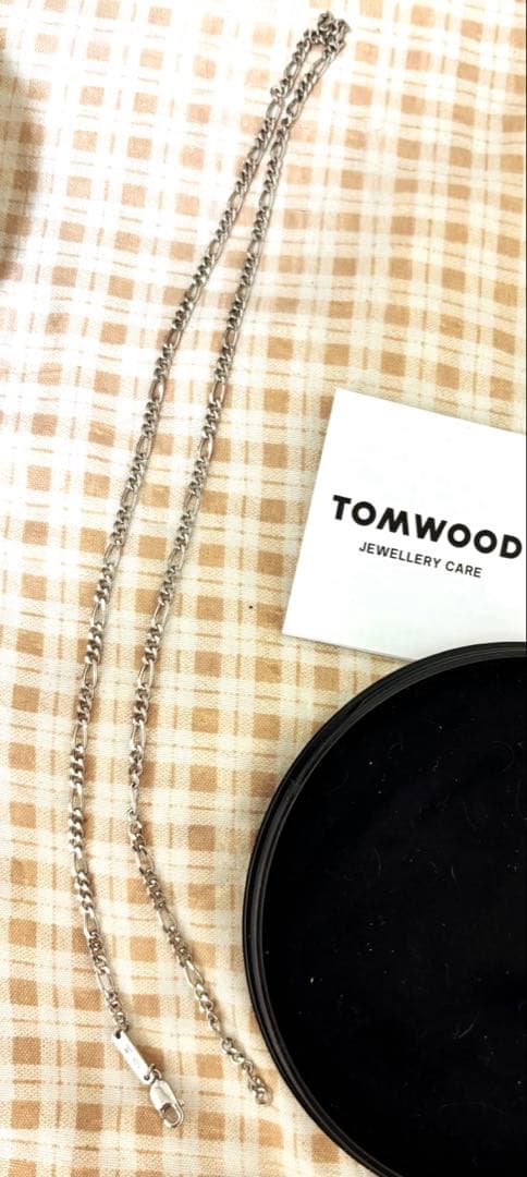 TOMWOODネックレス Bo Chain Slim シルバーブレスレットリング