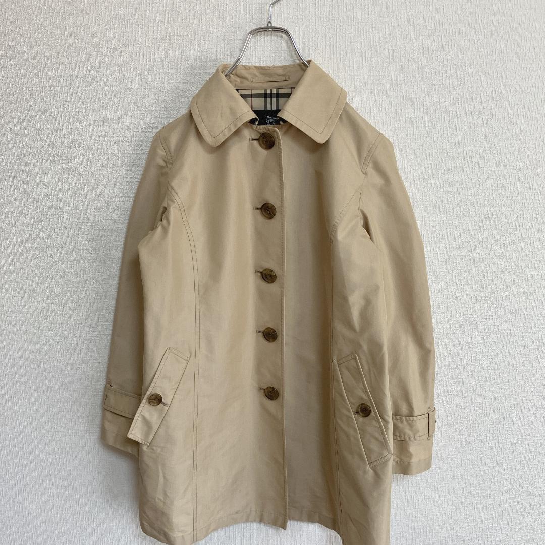 BURBERRYステンカラーコート11レディース三陽商会バーバリーノバチェック