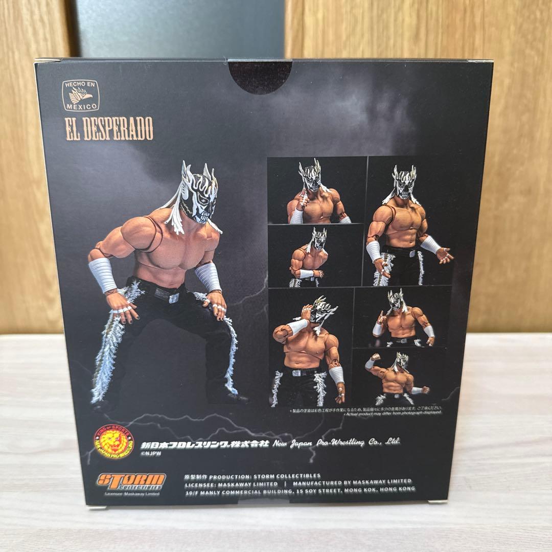 新日本プロレス EL DESPERADO STORMコレクティブルズフィギュア