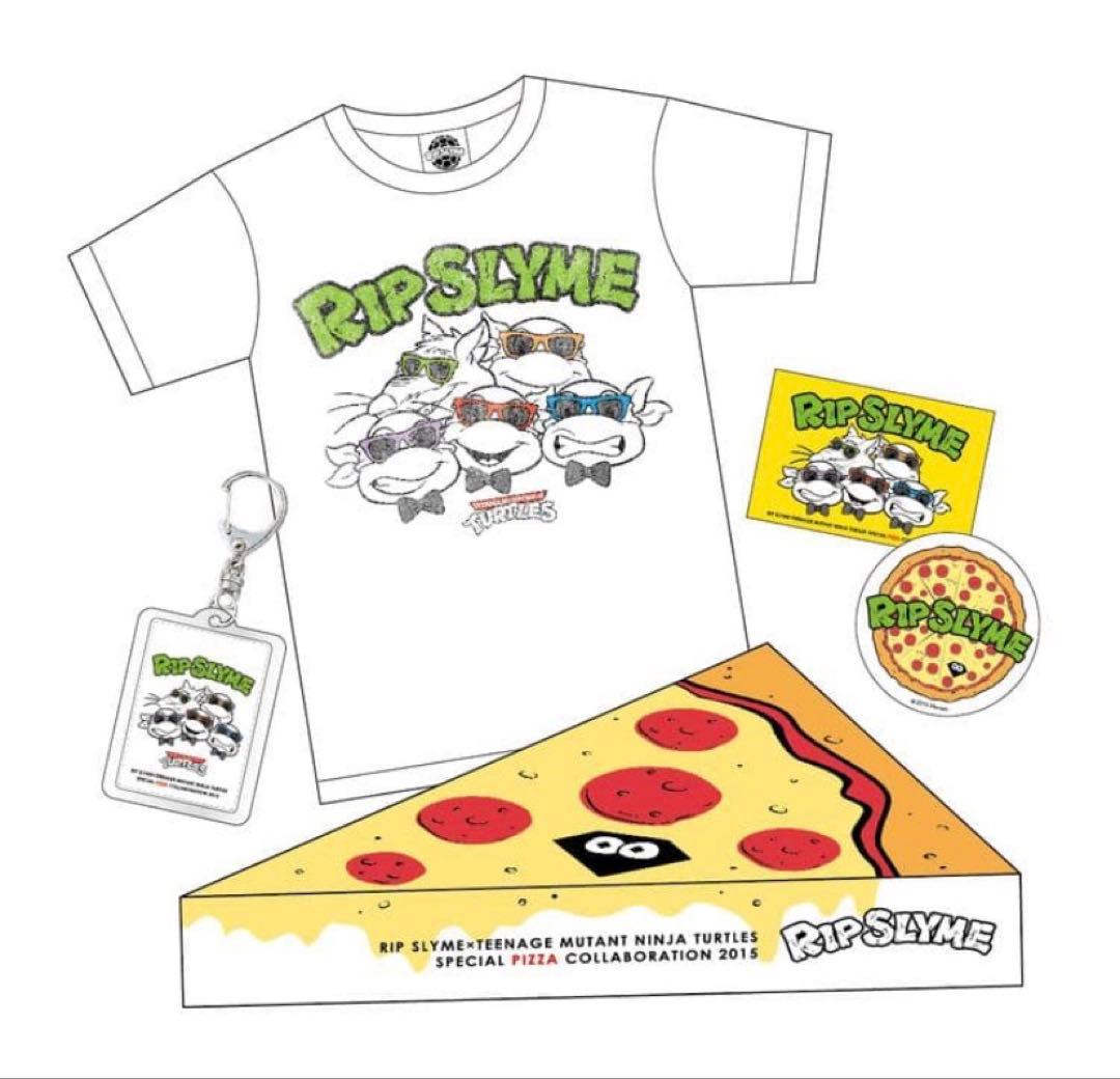【新品・未使用】RIP SLYME タートルズ 限定PIZZA BOX Tシャツ