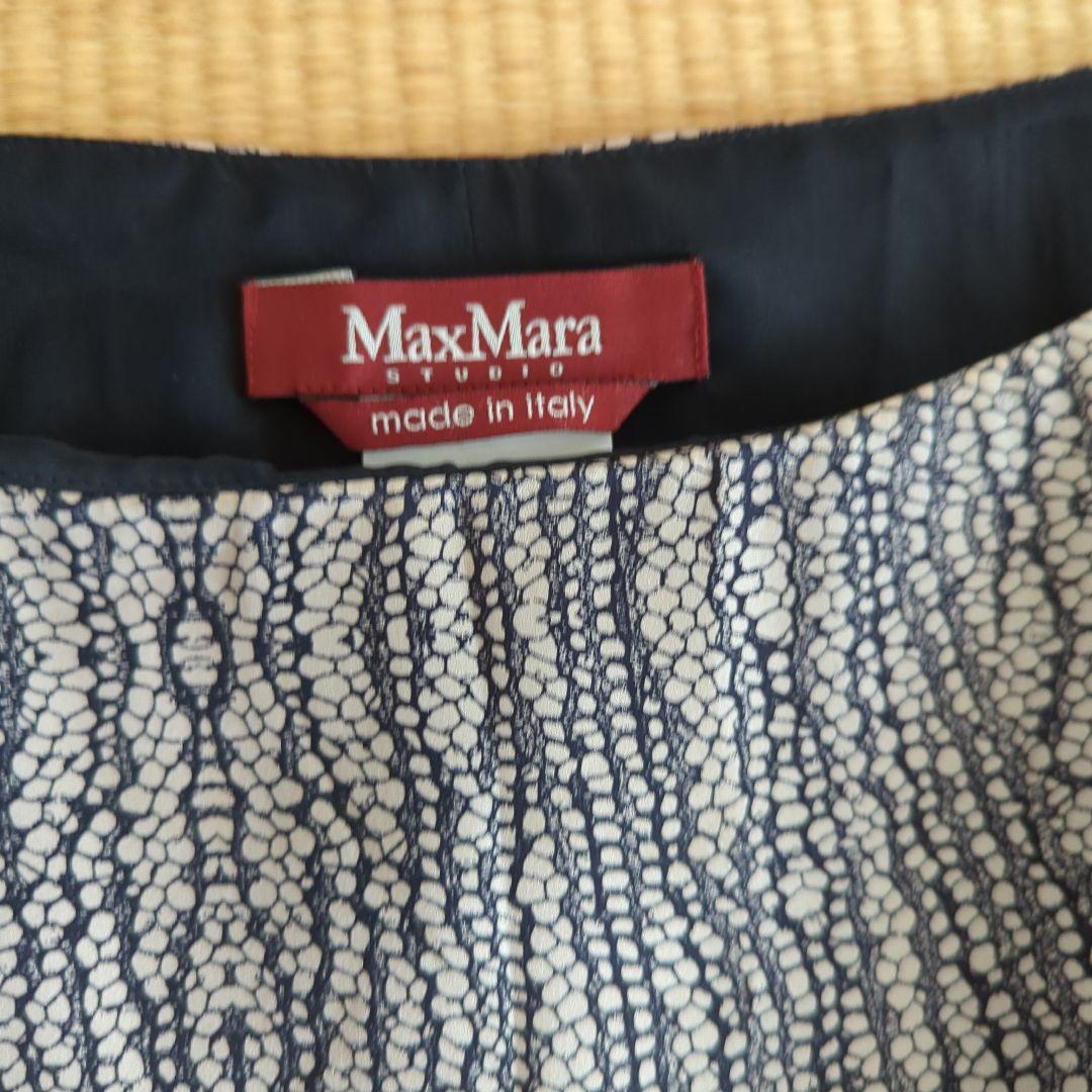 MaxMara シルク100%ワンピース 36