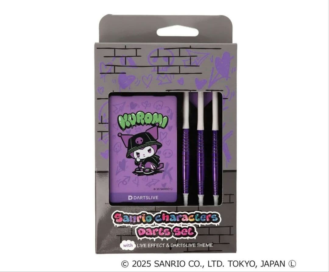 【Solid&Cool】サンリオキャラクターズ ダーツセット 　クロミ