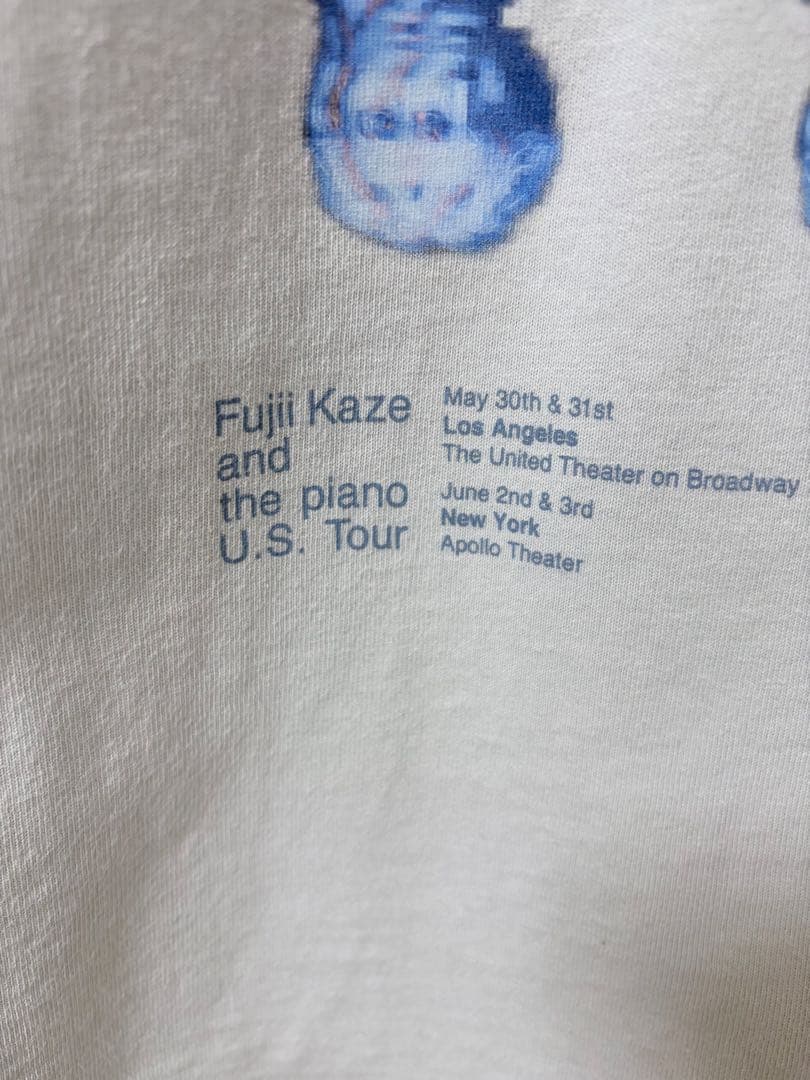 完売稀少品 藤井風 Fujii Kaze USツアー ロゴTシャツ L グレー