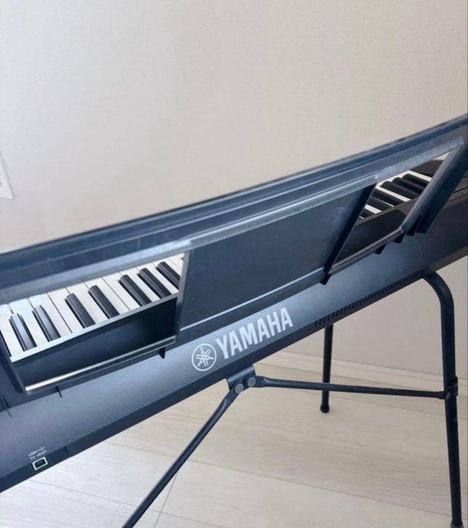 【美品】YAMAHA 76鍵キーボード NP32B ピアジェーロ　専用スタンド付